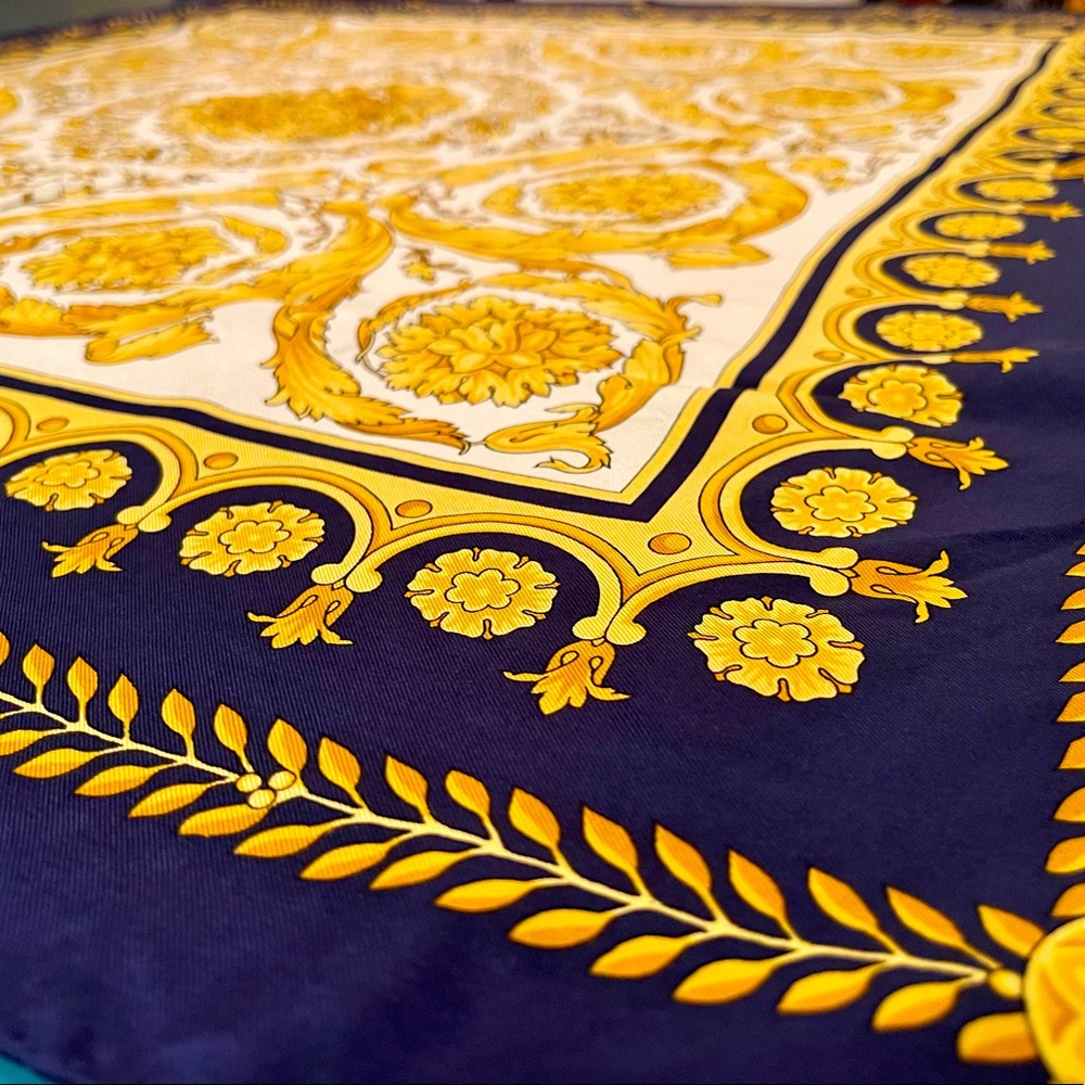 Versace silk scarf